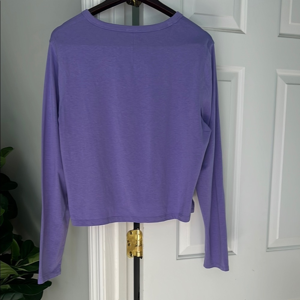 Lululemon Classic-Fit Cotton-Blend Long-Sleeve Shirt - Picture 2 of 4